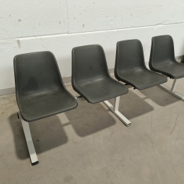 Banquette d'attente 4 places